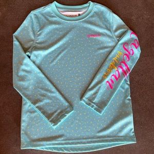 Magnolia Kids Sz Small Long Sleeve Blue Star Shirt